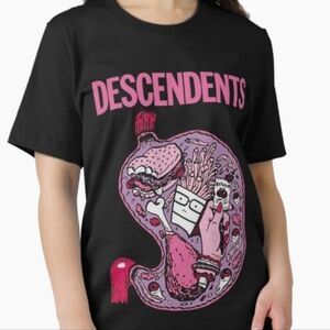 Descendents Tultex Black Band T-Shirt Women's Size Small